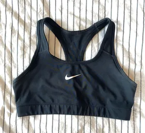 Nike Women’s Black Dri-Fit Sports Bra thumbnail 1
