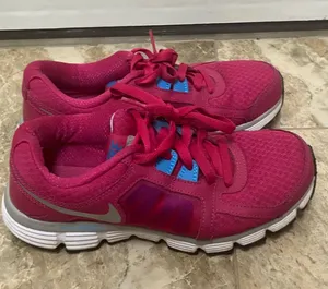 Nike Dual Fusion ST2 Women Size 8 pink Running Mesh 45240 thumbnail 1