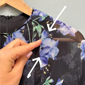 IEENA for MAC DUGGAL Floral Cape Mini Shift Dress 2 thumbnail 12