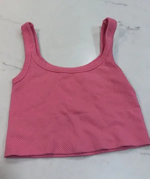 NIKIBIKI Tank Top Cropped Ribbed thumbnail 1