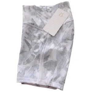 Lululemon Train Times Short 6" Jasmine White Multi / White Size 6 thumbnail 7