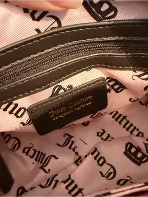 NWT Juicy Couture Crystal White Classic Scottie dog mini satchel bag thumbnail 5