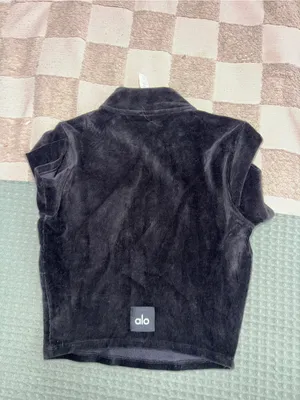 NWOT Alo Yoga Micro Corduroy Winter Break Mock Neck size XS thumbnail 4