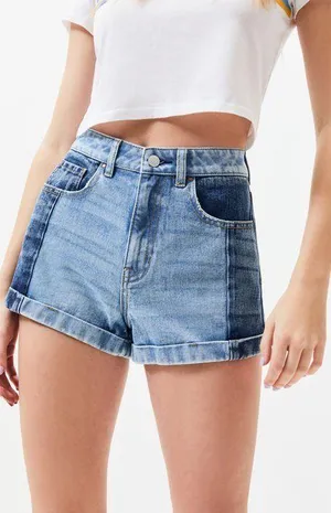 PacSun Denim Mom Shorts thumbnail 1