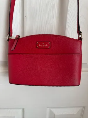 Kate Spade Red Crossbody Purse thumbnail 2