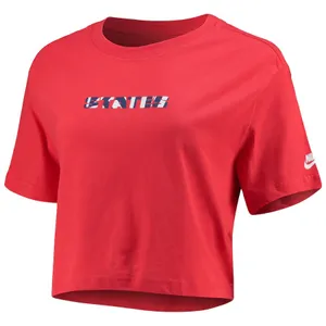 NIKE USA Women’s Soccer “States” Oversized Boxy Crop Top Size XL thumbnail 1