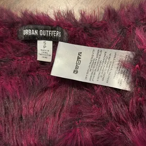 Urban Outfitters Small Fuzzy Furry Crop Top Shirt thumbnail 3