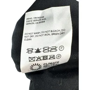 Reformation Vianna Black Long Sleeve Plunge Cutout Bodycon‎ Mini Dress XS thumbnail 2