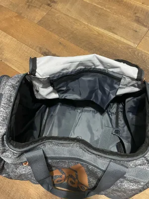 adidas grey and rose gold duffel bag thumbnail 6
