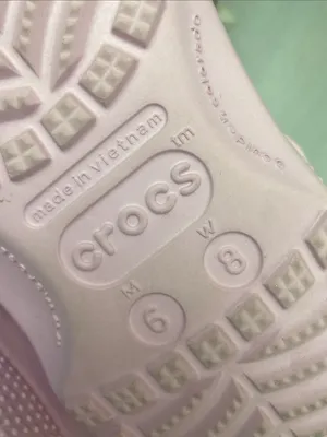 Crocs Pastel Pink Clog Shoes 8 thumbnail 6