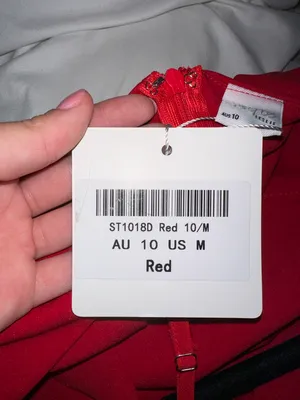 Selfie Leslie Red Formal Dress thumbnail 3
