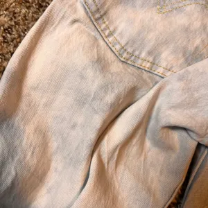 Levi's Premium 501S Jeans Bleach Wash‎ Denim Button Fly Womens Size 24 thumbnail 10