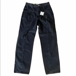 Nwt Zara Premium Quinn Pleated Straight Jeans Sz-10 thumbnail 8