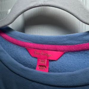 Lilly Pulitzer Suzy Scalloped Sweatshirt Pullover Top thumbnail 2