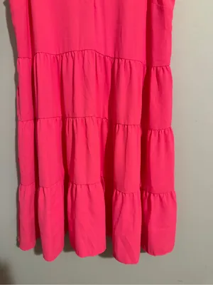 Amanda Uprichard Pruitt Dress in Pink Lacquer- Small thumbnail 5