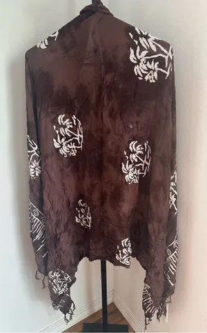 Swimsuit coverup Brown Size M thumbnail 1