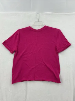 We The Free Hot Pink Boxy Short Sleeve Tee 1153 thumbnail 7