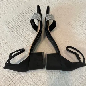 Madden NYC 9.5 Illie City embellished ankle strap block heel sandal 2970 thumbnail 8
