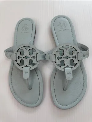 Tory Burch Miller Sandals Seltzer Blue, 7 thumbnail 3