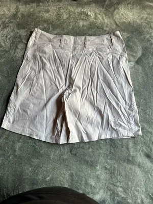 Patagonia Light Gray Women's Shorts with Mesh Lining size 8 thumbnail 2