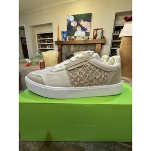 Sam Edelman Women's Elcie Lace-Up Raffia Court Sneakers Size 6 thumbnail 2