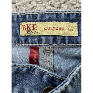 BKE Denim Culture Bootcut Jeans Blue Medium Wash Stretch 34x31.5 thumbnail 7