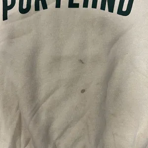 DENIM AND FLOWER Portland Crewneck Graphic Sweatshirt In Sand Size Large Has s thumbnail 3