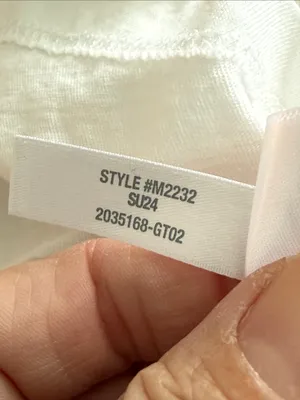 Madewell Women's White Crewneck Short Sleeve Tee thumbnail 11
