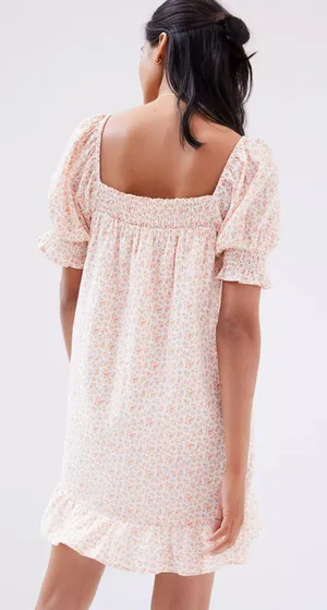 dRA Puff-Sleeved Mini Dress thumbnail 3