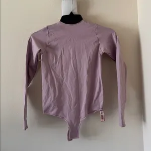SKIMS Essential Crew Neck Long Sleeve Bodysuit - Dusk, Size Large, $78 thumbnail 6