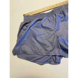 Nike Dri Fit Running Shorts Womens Large Light Blue Athletic Gym Swoosh thumbnail 3