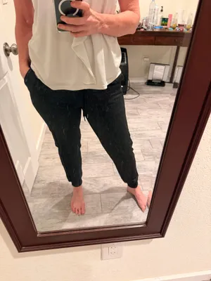 Lululemon scuba sparkle black size 8 thumbnail 8
