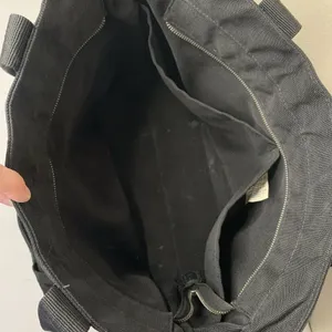 Pendleton Cowhide Leather Wool Travel Tote Zip Black Western thumbnail 5