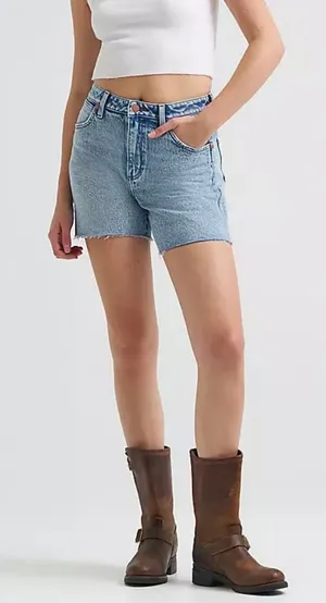 Wrangler Women's Mid-Length Denim Cowboy Short thumbnail 1