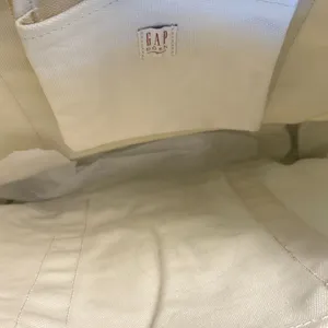 NWT Gap X DOEN Logo Tote Bag Smooth Cotton Canvas With Straps thumbnail 8