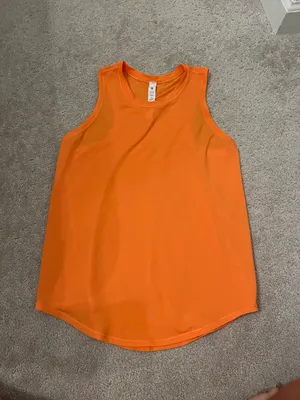 Bright, Orange Tank Top thumbnail 1