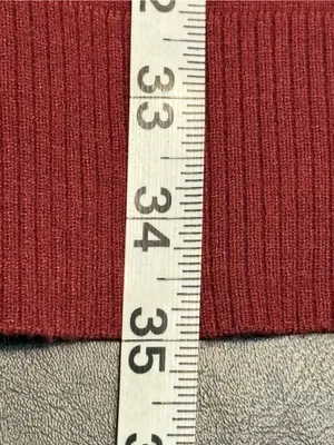 Steve Madden Oversized Mock Neck Sweater Dress in Deep Wine size Large NWT thumbnail 13