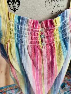 Draper James Striped Top thumbnail 3