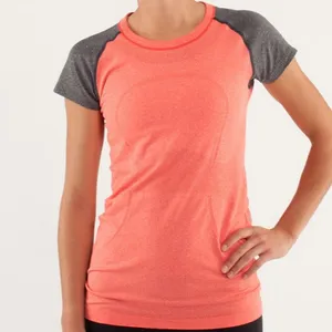 Lululemon Run: Swiftly Tech Short Sleeve Love Red / Deep Coal thumbnail 2
