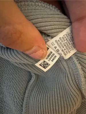 aerie Oversized Crewneck Sweatshirt - Light Blue thumbnail 6