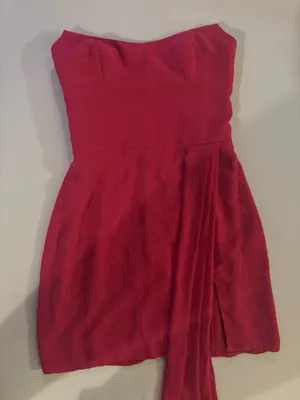Amanda Uprichard Dress Mini Pink thumbnail 4