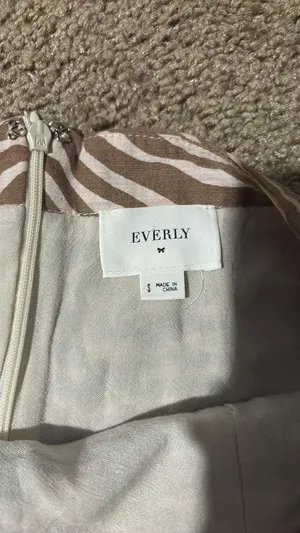 Everly small tiger strip skirt thumbnail 3