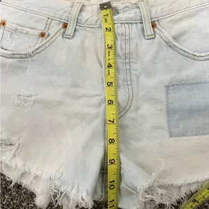 Levis‎ Button Fly Denim Cutoff Shorts 26 thumbnail 6