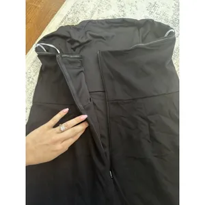 Lulus Deeply Sophisticated Black Strapless Wide-Leg Jumpsuit Size Small NWT sexy thumbnail 8