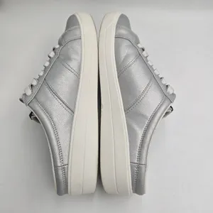 Ryka Viv Classic Mules Slip On Sneakers Women 9M Silver Leather Arch Support thumbnail 5