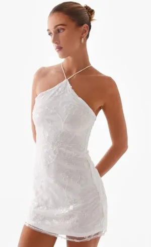 Peppermayo White Mini Dress thumbnail 1