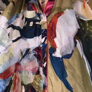 Vineet Bahl Anthropologie Silk Blouse thumbnail 2