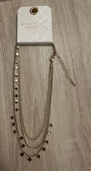 Altar'd State gold adjustable necklace new with tags  thumbnail 1