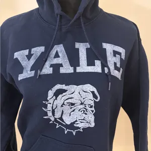 Women’s Yale Navy Hoodie sz S thumbnail 4