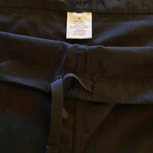 Unisex black scrubs size 2X thumbnail 2